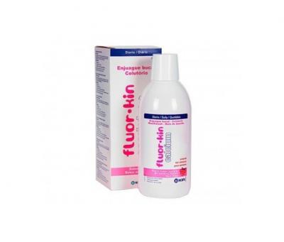 KIN  Bain de Bouche Enfant Fluor Calcium Fraise 500 ml 500 ml