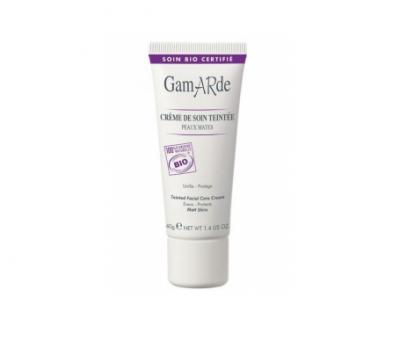 GAMARDE  BB Cream Soin Teint&eacute; 4 en 1 Bio 40 g - Peaux Mates