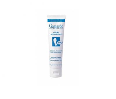 GAMARDE  Cr&egrave;me R&eacute;paratrice Bio - Pieds Secs et Ab&icirc;m&eacute;s, 100g