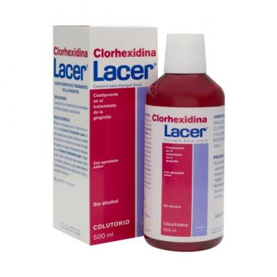LACER Bain de bouche  clorhexidina (500 ml) (parapharmacie)