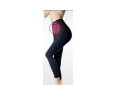 LYTESS Legging Thermo Minceur - Confort, extensible, sans couture - Efficacit&eacute; Cosm&eacute;tique Prouv&eacute;e - Noir - Taille L/XL -  