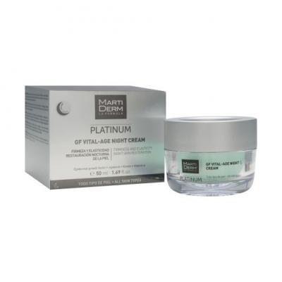 MARTIDERM  Cr&egrave;me de nuit Platinum G Vital Age nuit 50 ml 50 ml