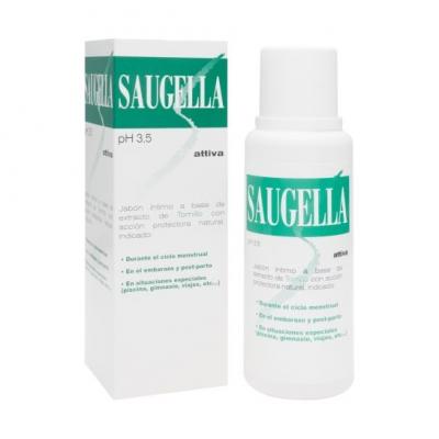 SAUGELLA  Jab&oacute;n L&iacute;quido Attiva Ph 3,5 con 250 ml 250 ml