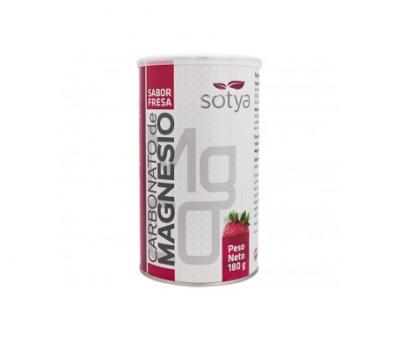SOTYA  fraise fraise carbonate de magn&eacute;sium 180g
