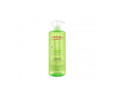 TOPICREM  AC - Gel Nettoyant Purifiant - Peaux Mixtes &agrave; Grasses, 400ml
