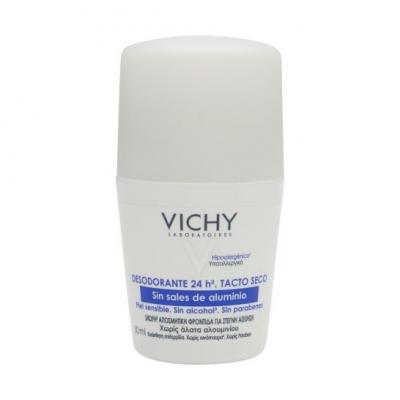 VICHY  D&eacute;odorant 24h Toucher Sec Roll-On 50ml