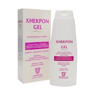 XHEKPON Hydratants  gel de ba&ntilde;o y champ&uacute; 400 ml