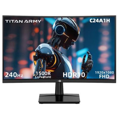 TITAN ARMY Moniteur Gaming  C24A1H R1500 16:9 VA FHD 240Hz (UE)