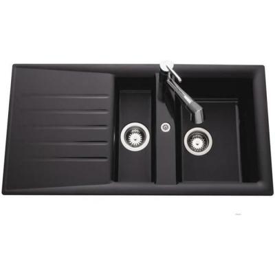 EWI Vier synth&egrave;se noir  emeraude 1 bac 1/2 - 1 &eacute;gouttoir - noir