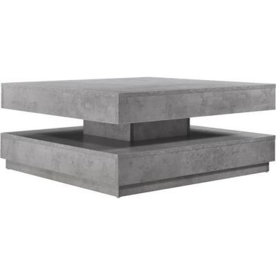 Table basse canap&eacute; office moderne conception pivotant plancher diff&eacute;rentes couleurs Couleur : B&eacute;ton