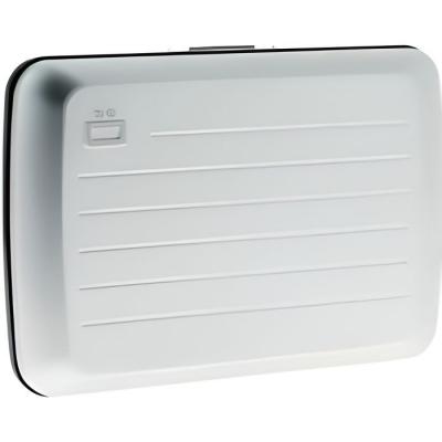OGON Porte cartes en aluminium  designs v2 argent &eacute;tanche
