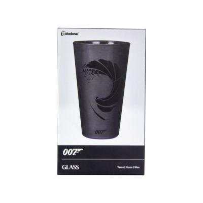 PALADONE  007 James Bond Verre &agrave; boisson Noir 450 ml