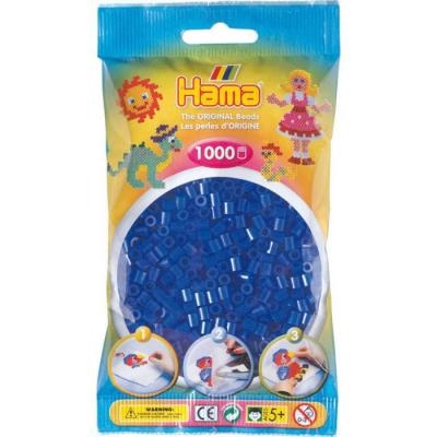 HAMA Sachet de 1000 perles a repasser  midi bleu neon - loisirs creatifs - 207-36 