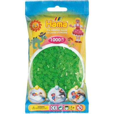 JBM  Midi Sachet 1000 Perles Vert N&eacute;on 