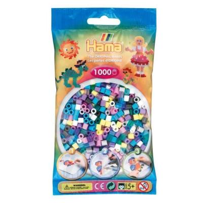 HAMA Perles &agrave; repasser  - 1 000 perles standard (&Oslash;5 mm) - M&eacute;lange 69
