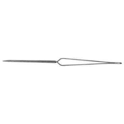 CENTRALE BRICO Maxicraft 90968 Brucelle droite crois&eacute;e &agrave; bec fin stri&eacute; 150 mm Argent
