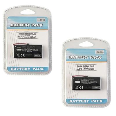 STRA&SZLIG;E GAME 2 X Batterie pour Nintendo Switch Joy-Con HAC-006 - 600 mAh - Genca-037 -  &reg; 