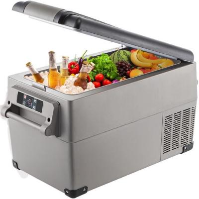 VEVOR 1.23Cuft Compresseur Portable R&eacute;frig&eacute;rateur Portatif Petit R&eacute;frig&eacute;rateur pour v&eacute;hicule 220V