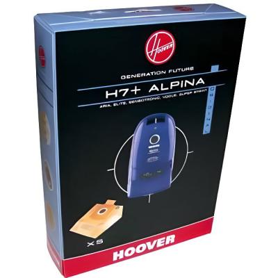 HOOVER 5 sacs H7 pour ALPINA ARIA SENSOTRONIC VOGUE ELITE (36074-44522) Aspirateur (09026177 )