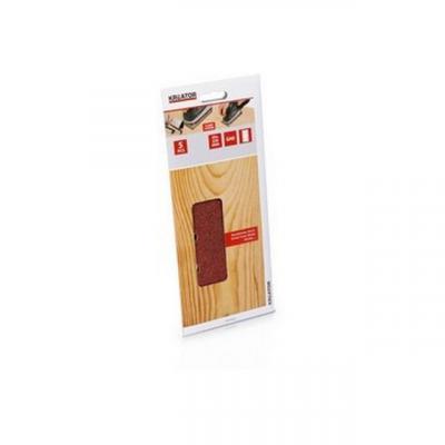 KREATOR Lot De 5 Patins Perfor&eacute;s (parrall&egrave;le) - Grain 240 - 93 X 230 Mm