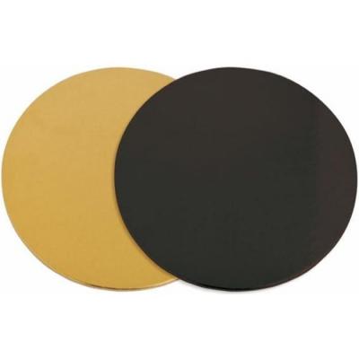 SCRAPCOOKING Supports &agrave; G&acirc;teaux Fins Or/noir &oslash;24cm,  (x6)