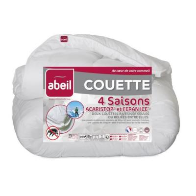 ABEIL Couette 4 Saisons anti-acariens 140x200cm - 