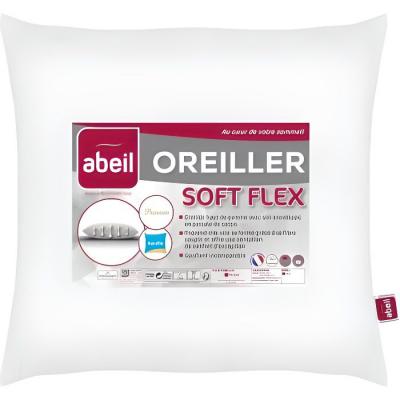  ABEIL Oreiller Aerelle&reg; Soft Flex - 60 x 60 cm - Blanc
