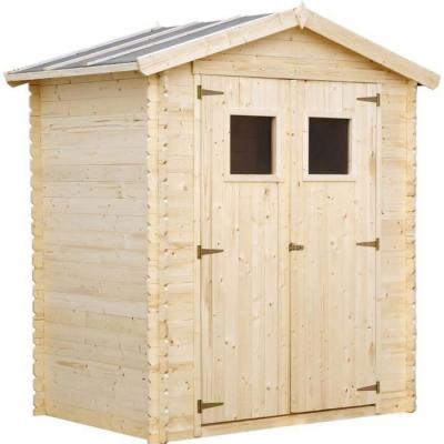 TIMBELA  M367 Abri de jardin en bois I196xL136xH218 cm/ 1.98 m2