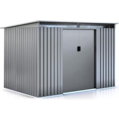 HABITAT ET JARDIN  Abri de jardin m&eacute;tal Texas - 4,72 m&sup2;