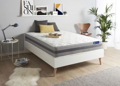 ACTISOM Matelas m&eacute;moire de forme 160x200 cm Maxi &eacute;paisseur 5zones de confort