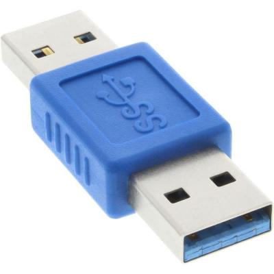 INLINE Adaptateur USB 3.0 &reg;, M&acirc;le A vers M&acirc;le A