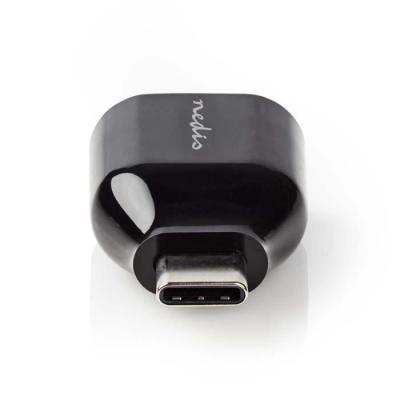 NEDIS Adaptateur USB-C 3.0   Type-C M&agrave;le - A Femelle   Noir     ALPEXE-106