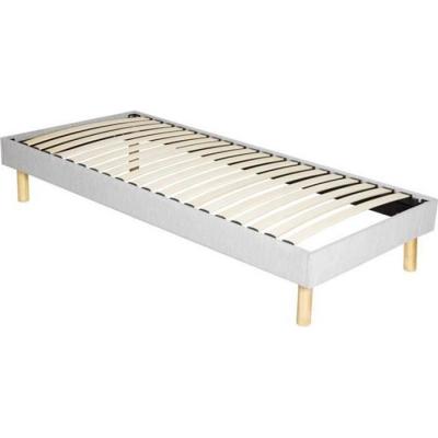 KING OF DREAMS Sommier Tapissier  - 140x190 - 2 x 13 Lattes - Pieds en 18 cm