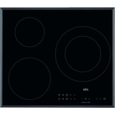 AEG Table De Cuisson Induction  IKB63301FB 59cm 3 Feux 7350W Noir