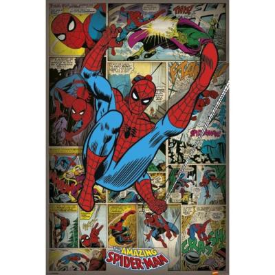 MARVEL  Comics Pack Posters Spider-Man Retro 61 X 91 Cm (5)