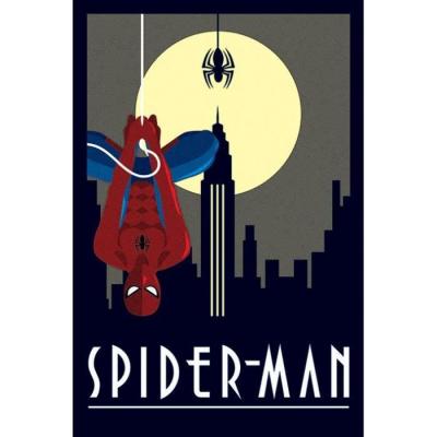 SPIDERMAN Spider-Man Marvel Deco Unisexe Poster Multicolore Papier 61 x 91,5 cm