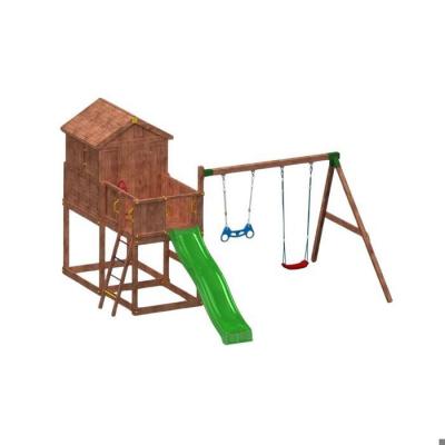 FUNGOO Plateforme de jeux en bois my house move