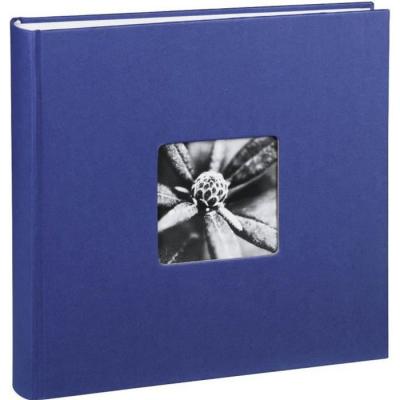 HAMA  Album Photo Jumbo "Fine Art", 30x30 Cm, 100 Pages Blanches, Bleu