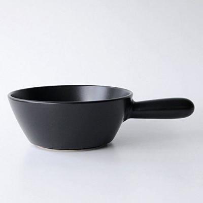 ALESSI  Sg56/pen B Mami Casserole &agrave; Fondue avec Long Manche en C&eacute;ramique