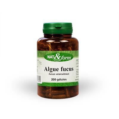 NAT&FORM Nat & Form Original Algue Fucus 200 g&eacute;lules