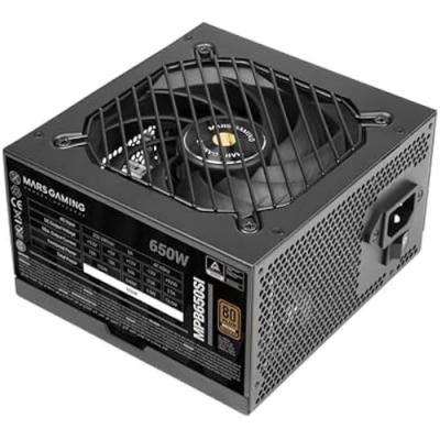 Bloc d&acute;alimentation mars gaming mpb650si atx 650 w 80 plus bronze
