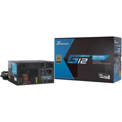 SEASONIC Alimentation  ATX 850W 80+ Gold - G12 GM-850
