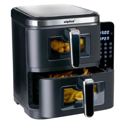 ALPINA  Airfryer XXXL - Friteuse &agrave; air chaud 11L - 8 Personnes 