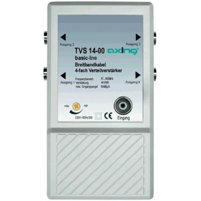 AXING Amplificateur r&eacute;partiteur 4 x 10 dB  TVS 14
