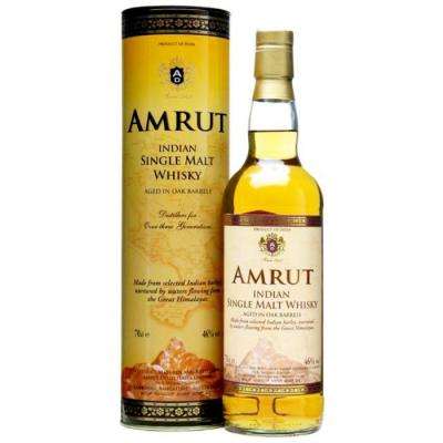 AMRUT  Indian Single Malt 70cl Single Malt Whisky + Coffret cadeau