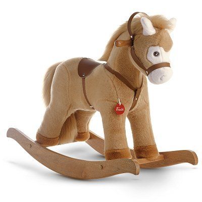 TRUDI  - 29703 - Jouet de Premier Age - Cheval &agrave; Bascule Beige
