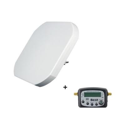  Antenne Satellite - OPTEX - OPT 270 701270 - Gain 34dBi - Pointeur Inclus - 1 Sortie Sat