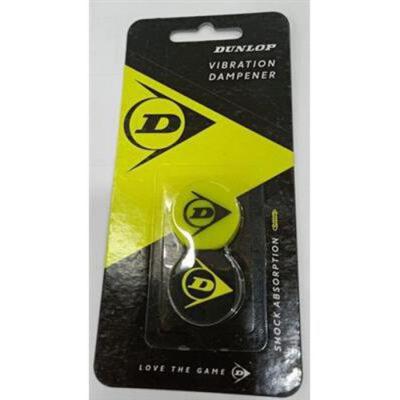 DUNLOP  Logo Tennis Dampeners 2 Units Jaune,Noir