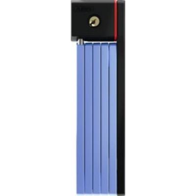 ABUS Antivol pliable &agrave; cl&eacute; bordo  5700k/80 cm bleu + support sh