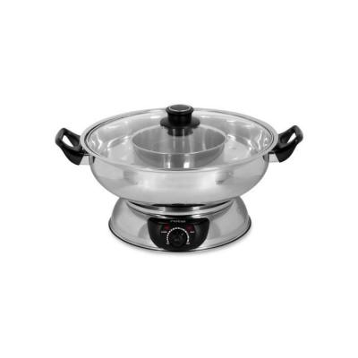 ROTEL Appareil &agrave; fondue chinoise 2 compartiments avec fourchettes et passoires  ref. 1181250